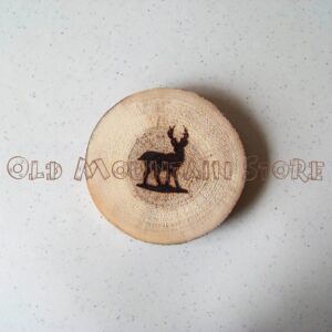 Deer Coaster Top View