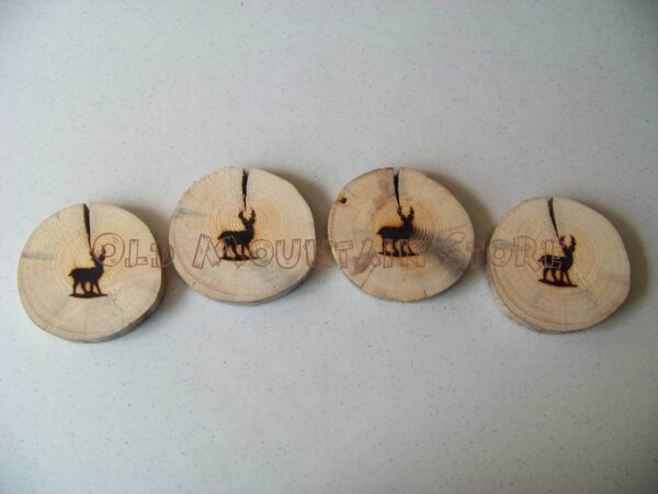 Deer Set Of Four Coasters