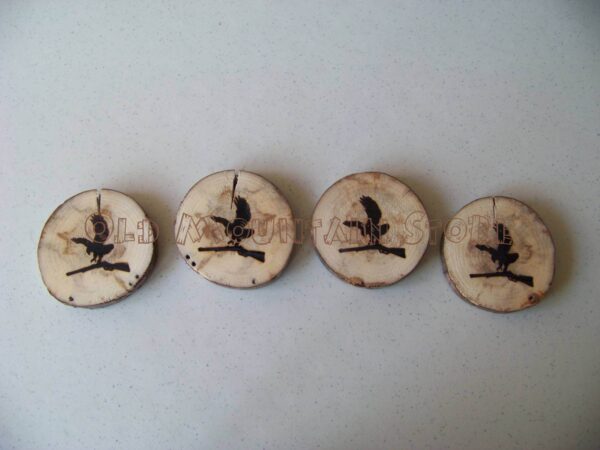 Eagle Rifle Set Of Four Coasters