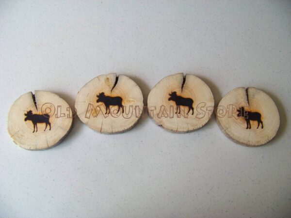 Moose Set Of Four Coasters